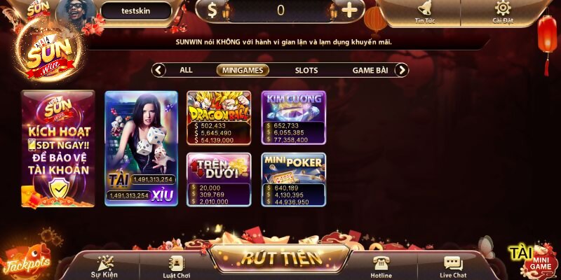 Các thao tác thực hiện quá trình tải game cược